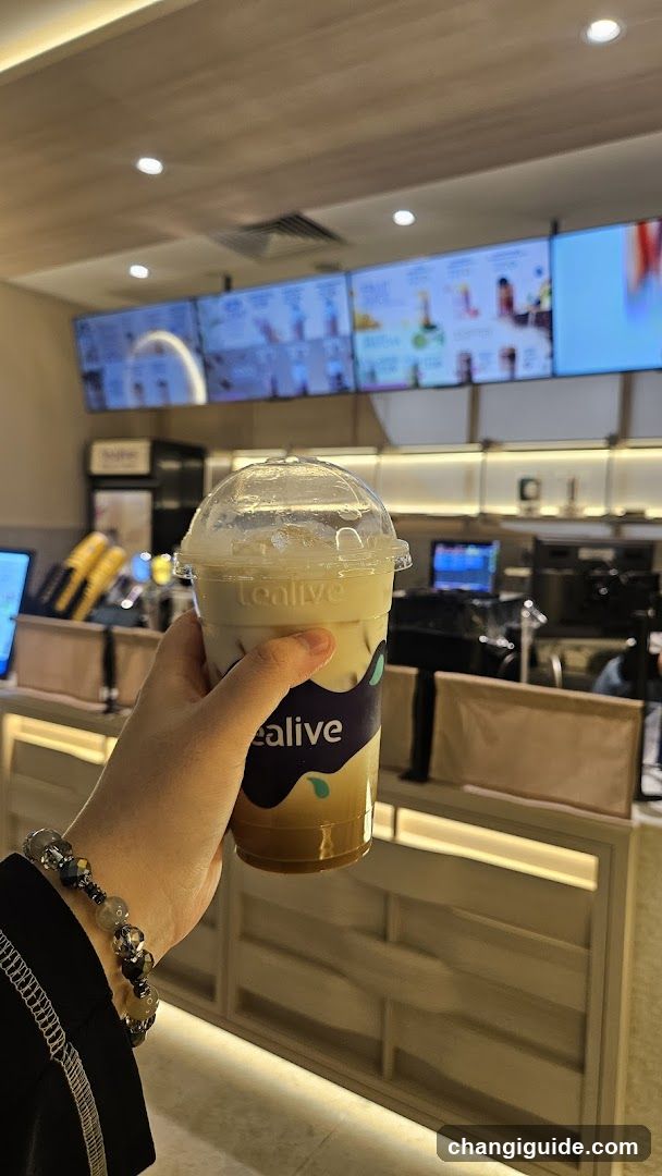 Tealive Drink Interior Shot