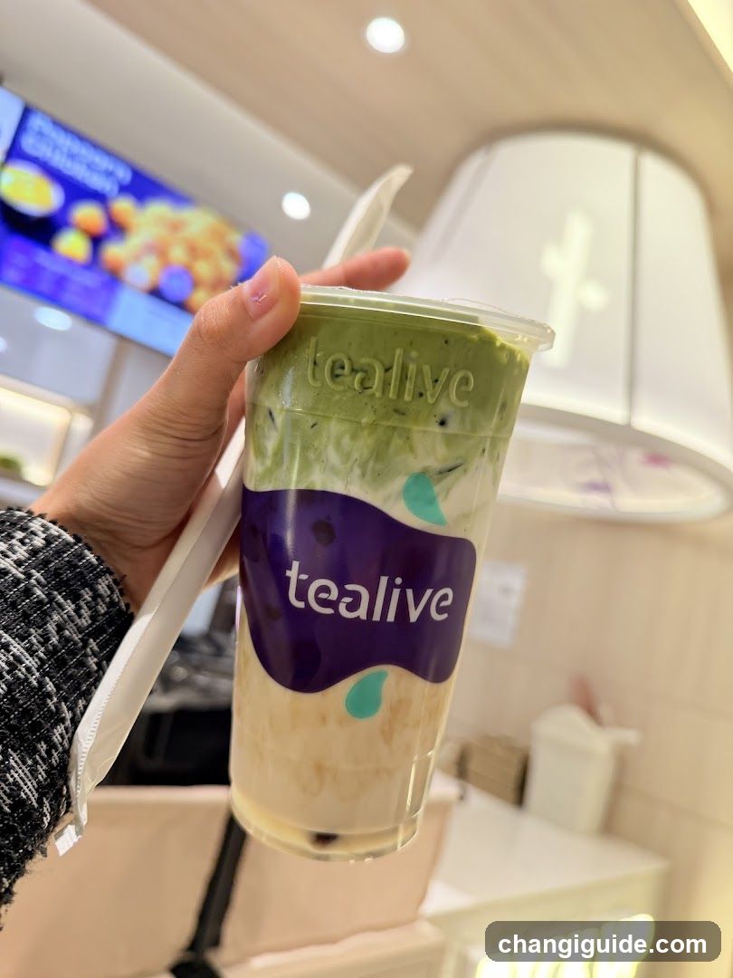 Tealive Matcha Drink