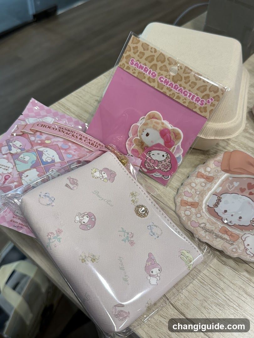 Sanrio Merchandise Display