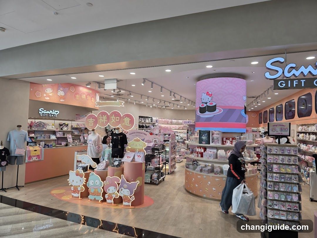 Sanrio Gift Gate Store Interior