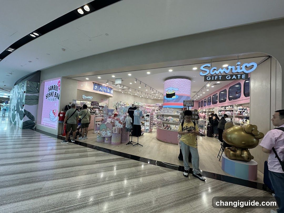 Sanrio Gift Gate Store Interior