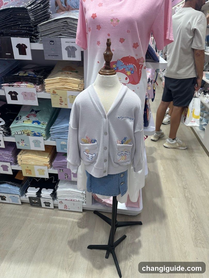 Clothing Store Interior Display