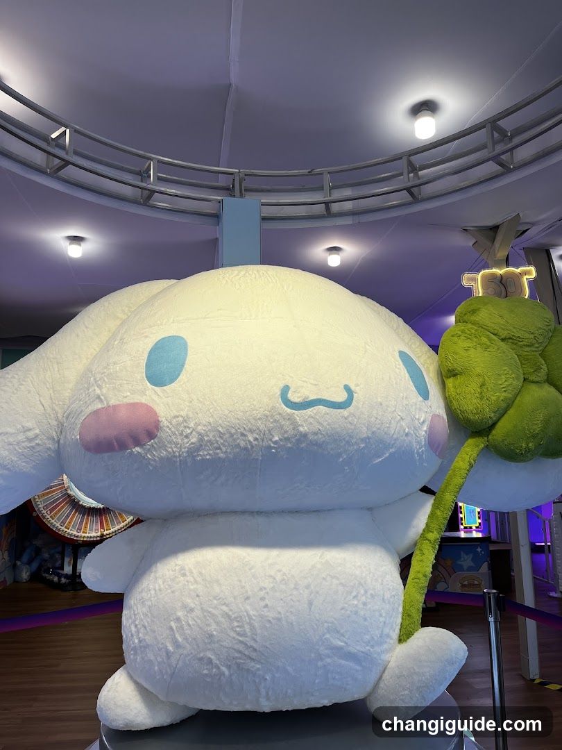 Cinnamoroll plush display