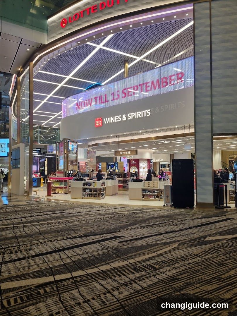 Lotte Duty Free Shop Interior