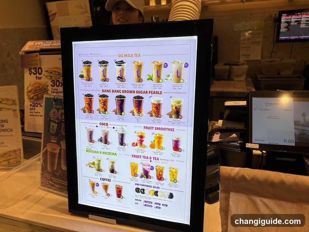 Chang Digital Menu Display