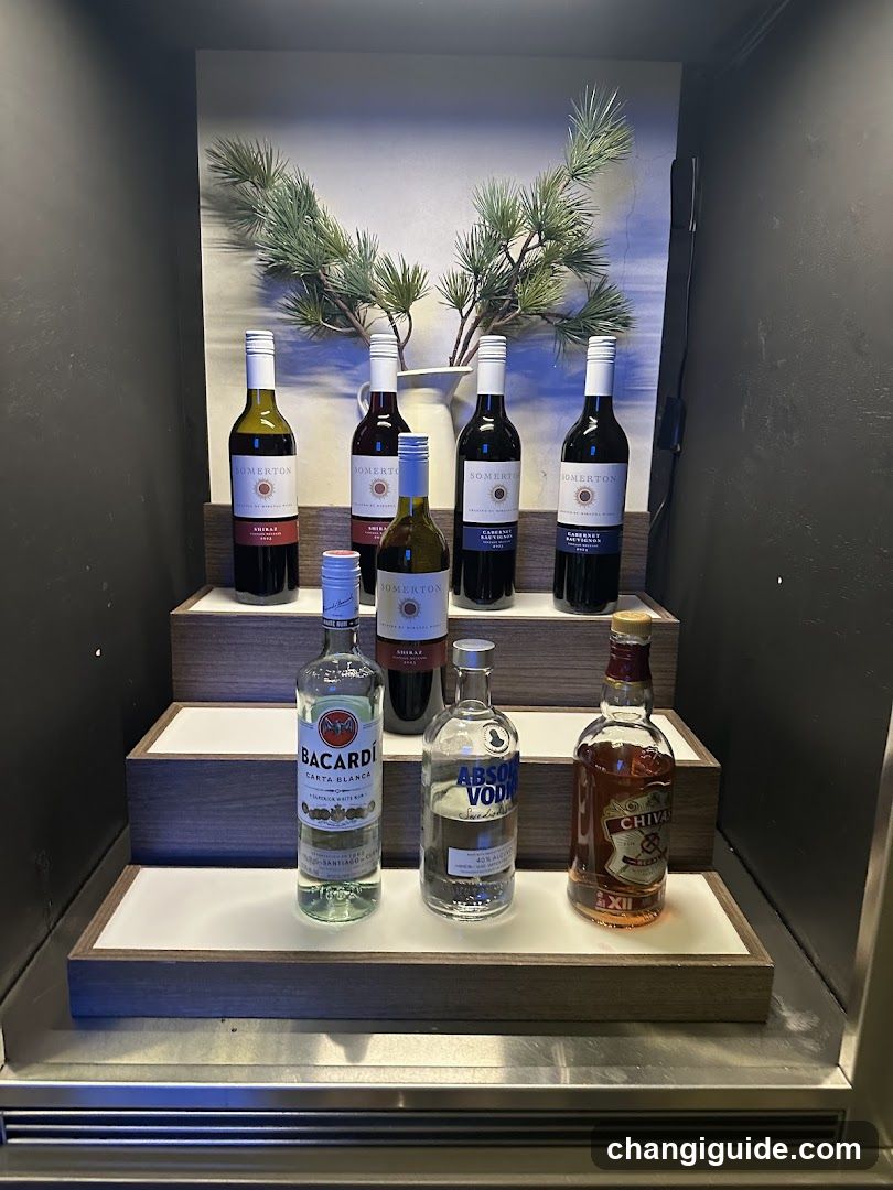 Bottled Liquor Display