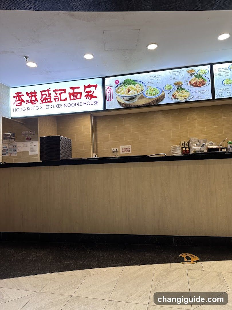 Hong Kong Sheng Kee Noodle House Interior