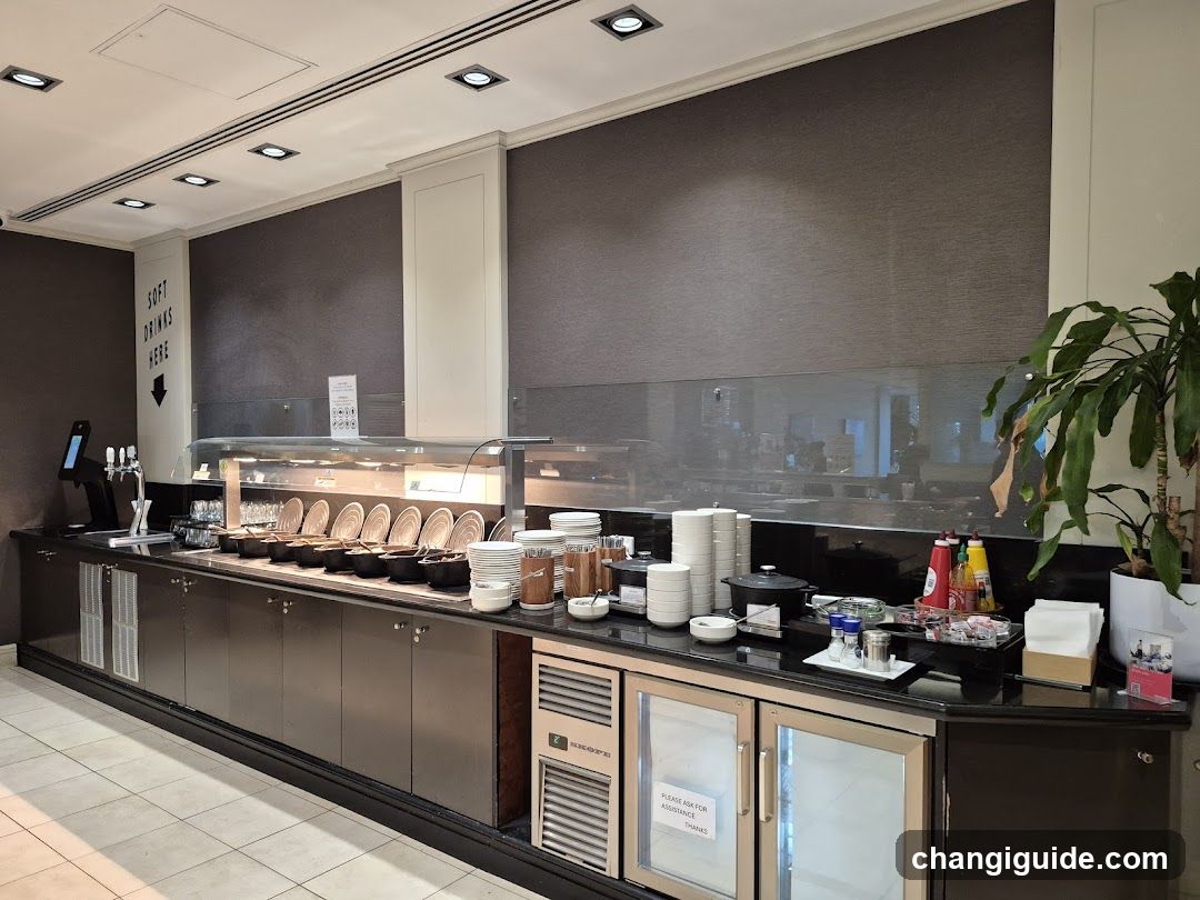 Breakfast Buffet Area