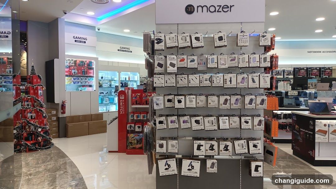 Electronics Store Interior Display
