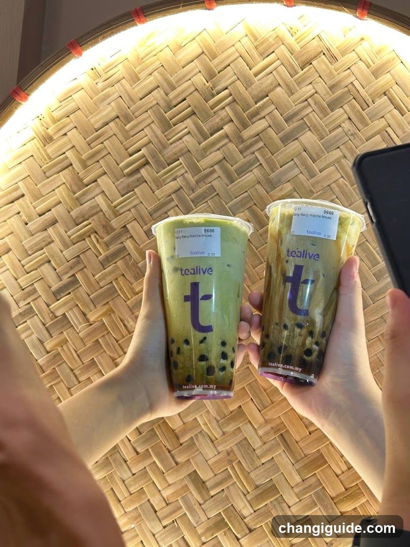 Tealive Bubble Tea Drinks