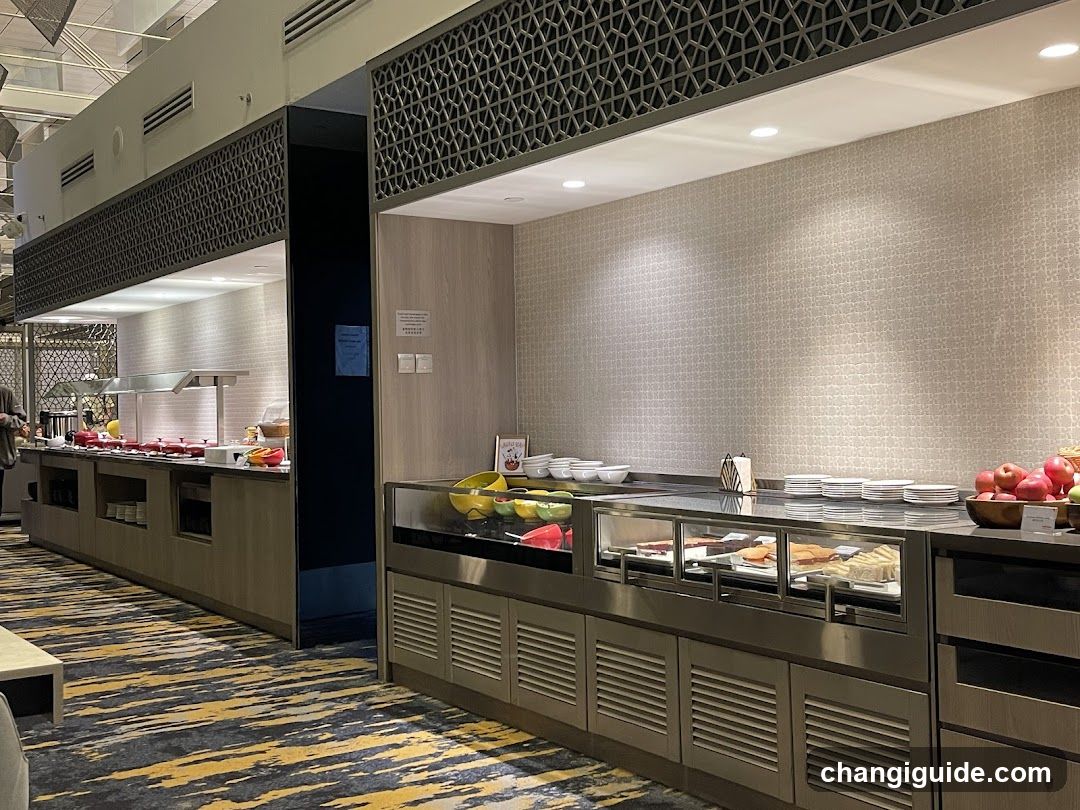 Buffet Food Service Area