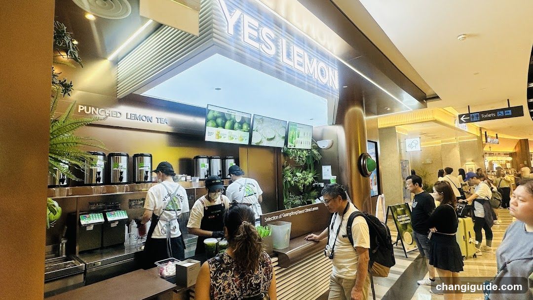 Yes Lemon Tea Shop Interior