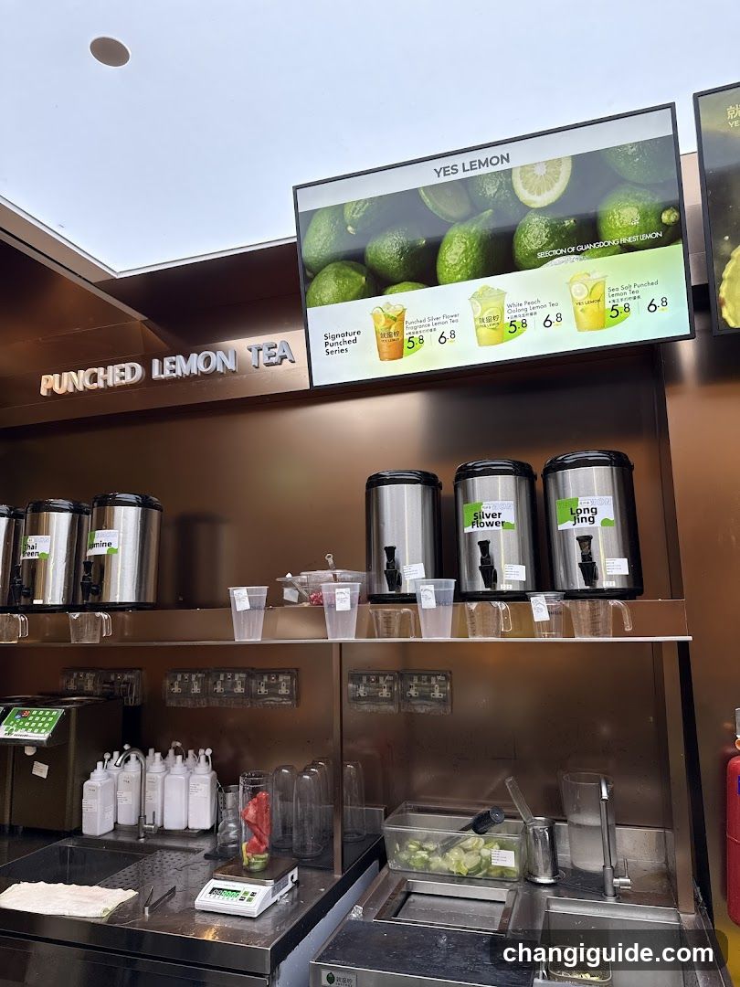 Punched Lemon Tea Station