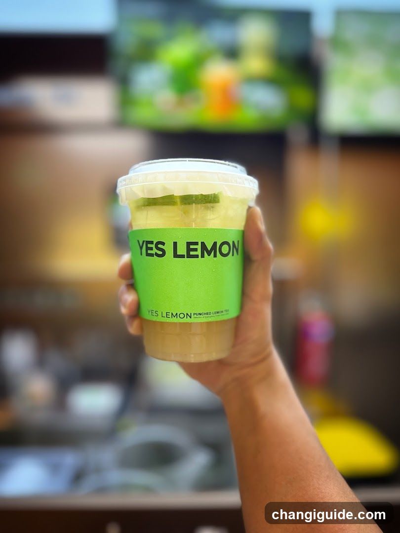 Lemon Drink in Hand