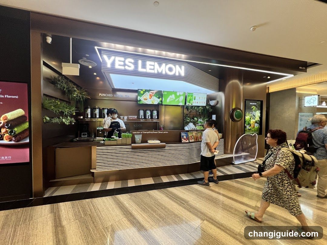 YES LEMON Store Interior