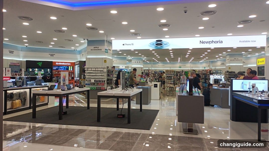 Electronics Store Interior