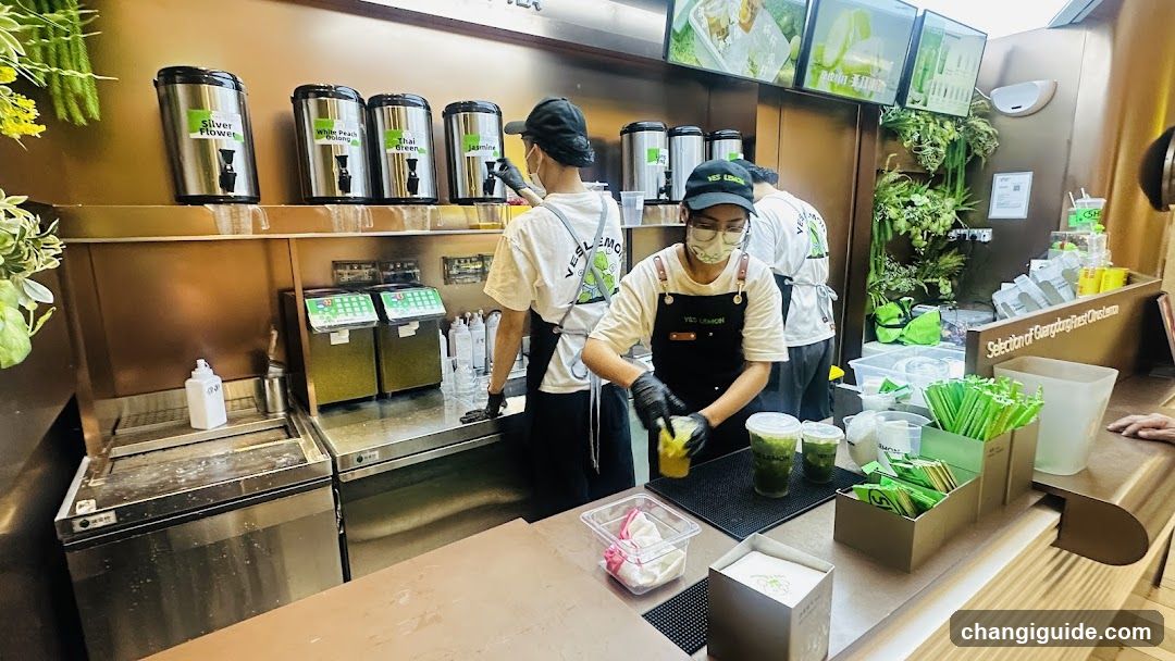Beverage Shop Interior