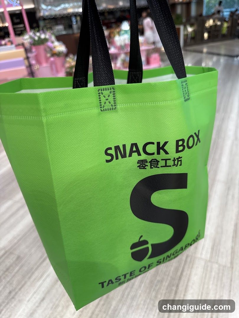 Snack Box Shopping Bag