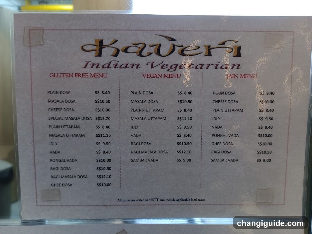 Kaveri Express Indian Vegetarian - Terminal 1 (AIRSIDE)