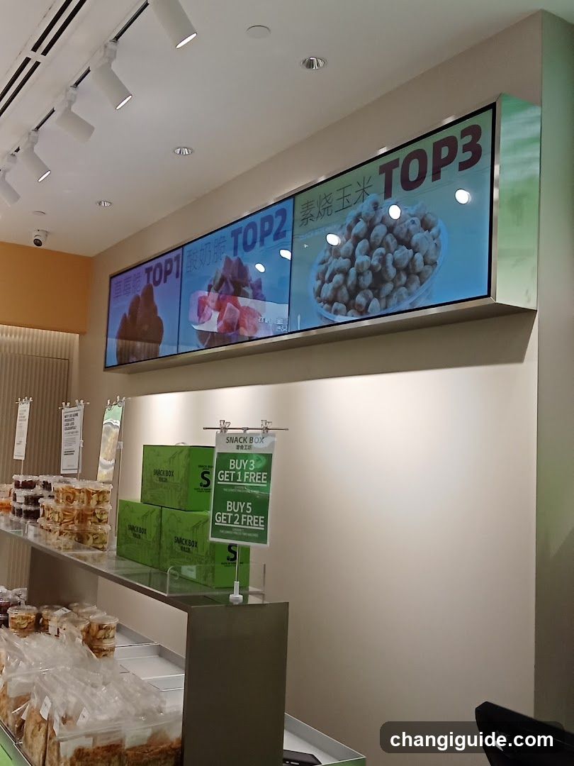 Snack Box Interior Display