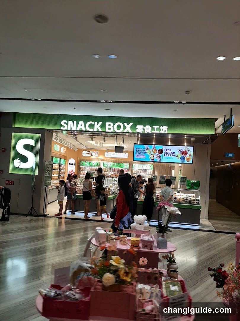 Snack Box Storefront Interior View
