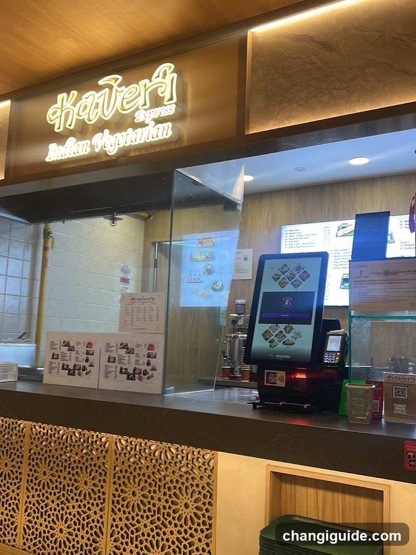 Kaveri Express Indian Vegetarian Counter