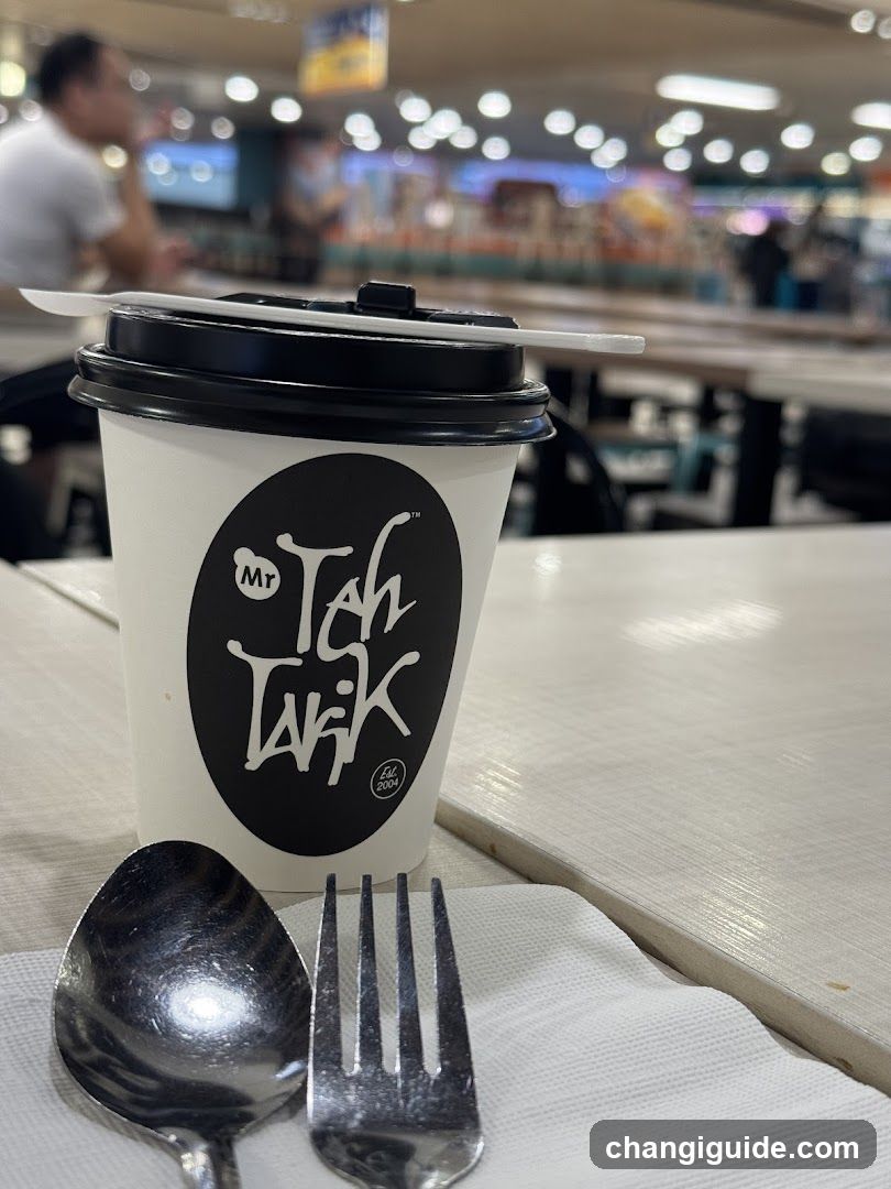 Coffee Cup with Spoon and Fork