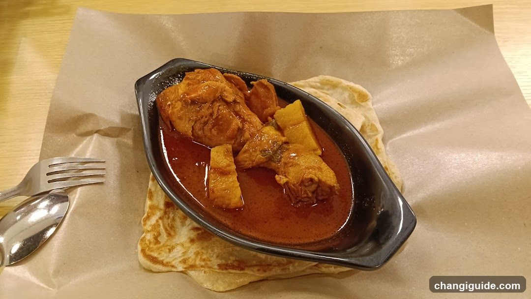 Curry Dish with Roti