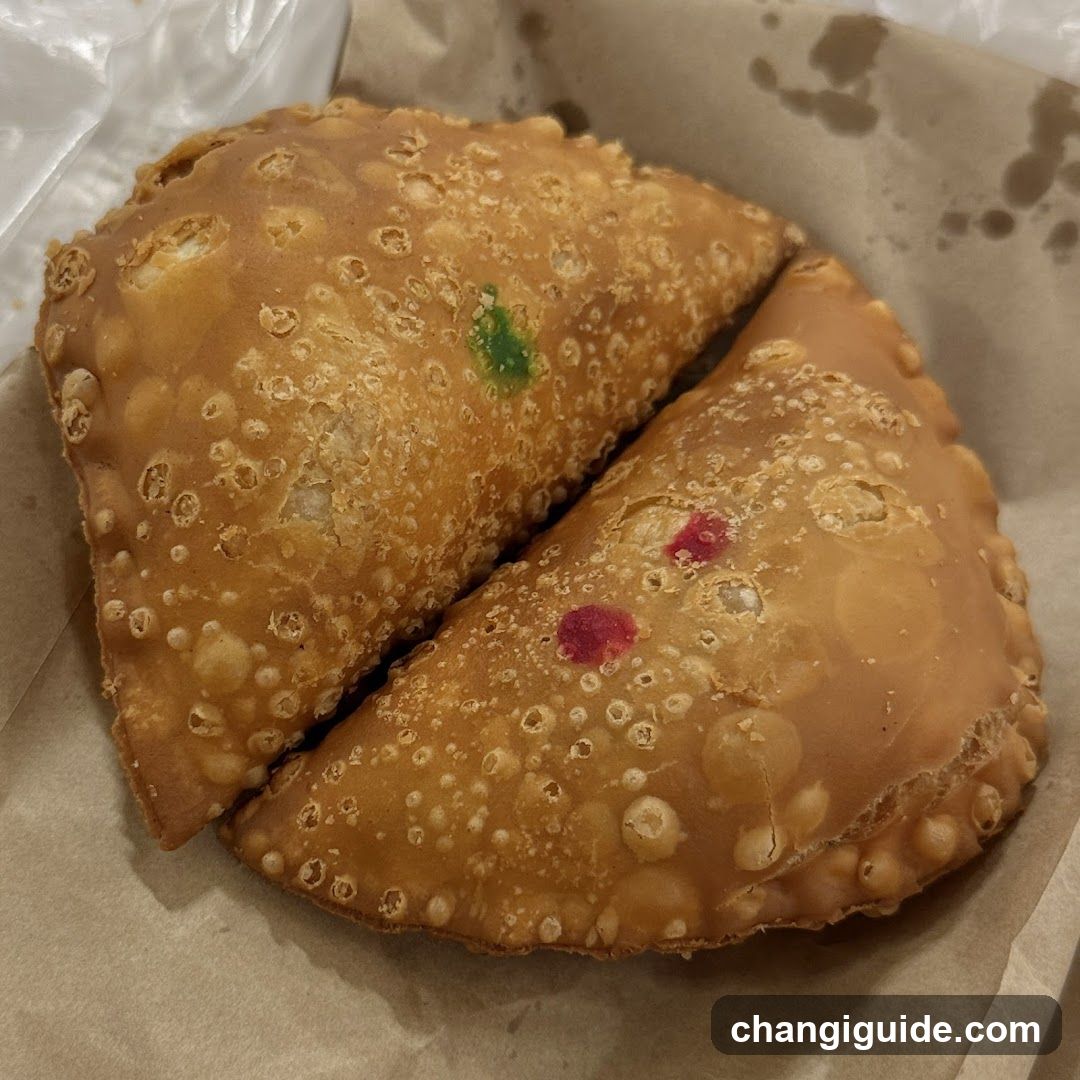 Fried Pastries with Colorful Fillings