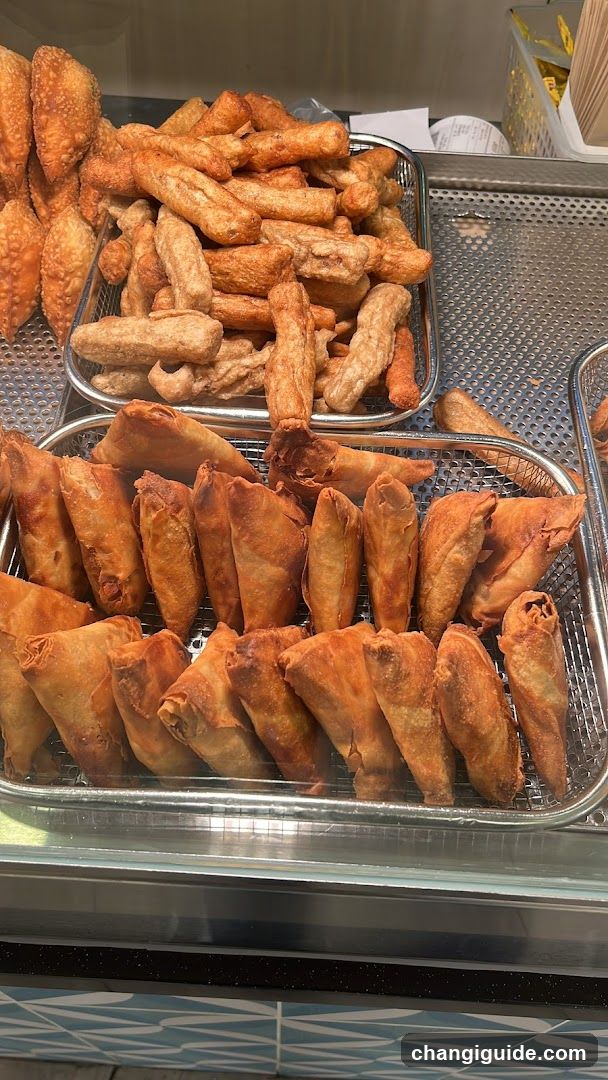 Fried Snacks Display