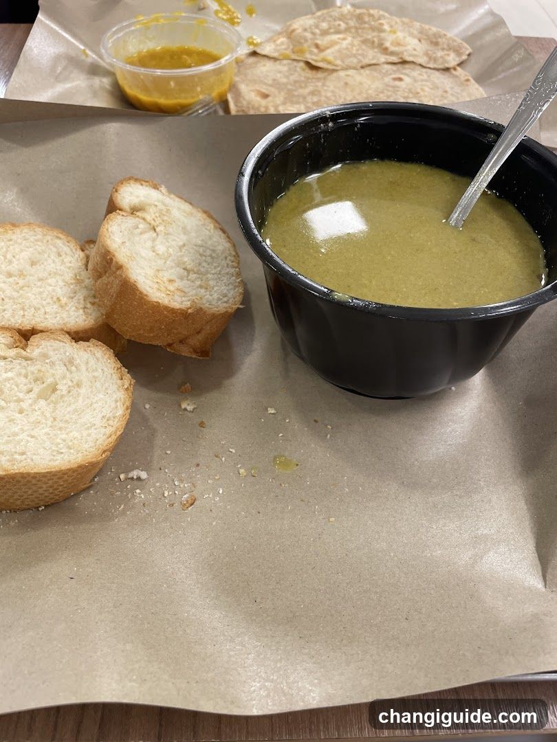 Soup and Bread Meal