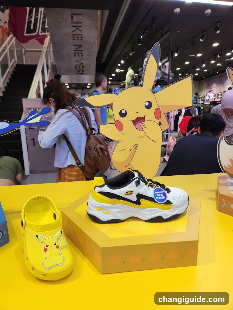 Pikachu Merchandise Display