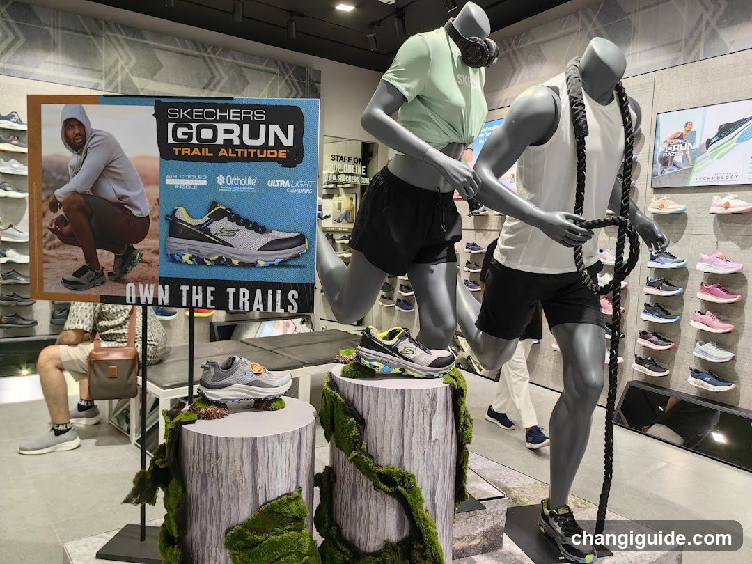 Skechers Store Interior Display