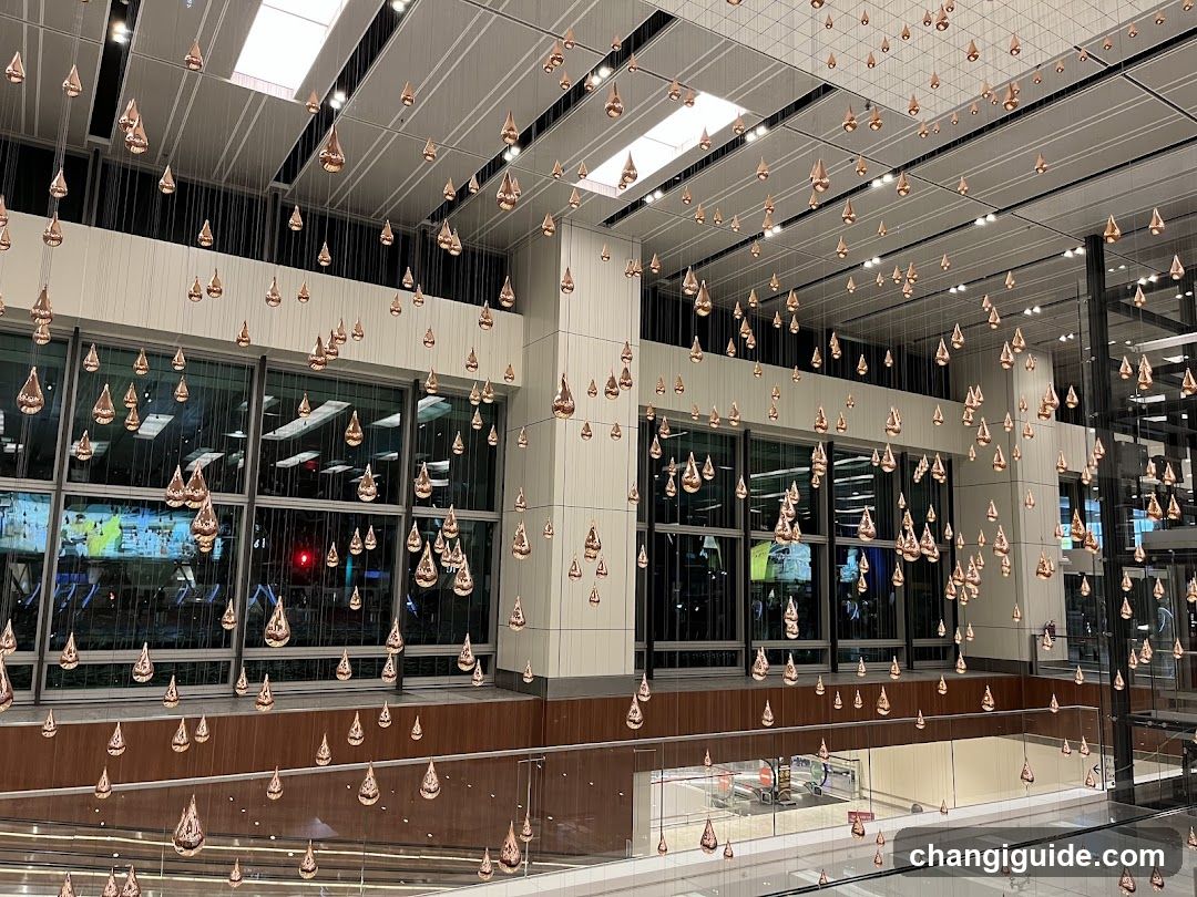 Suspended Copper Pendant Installation