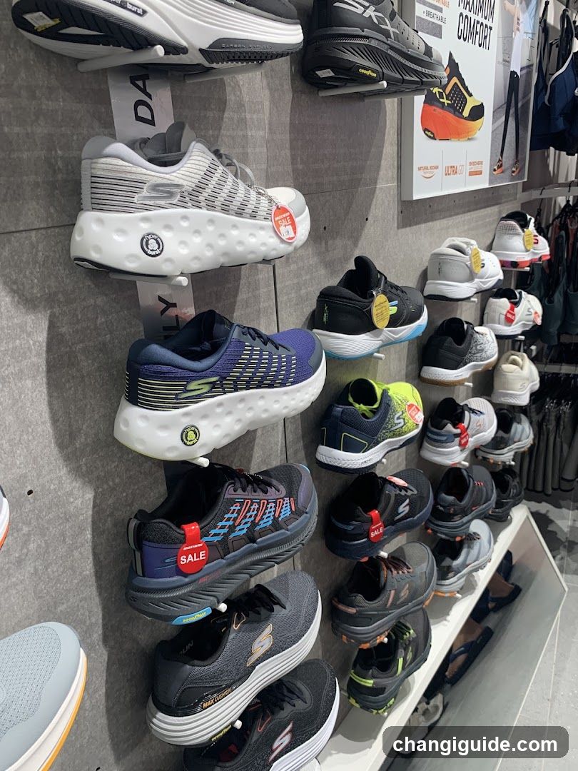 Shoe Display Wall