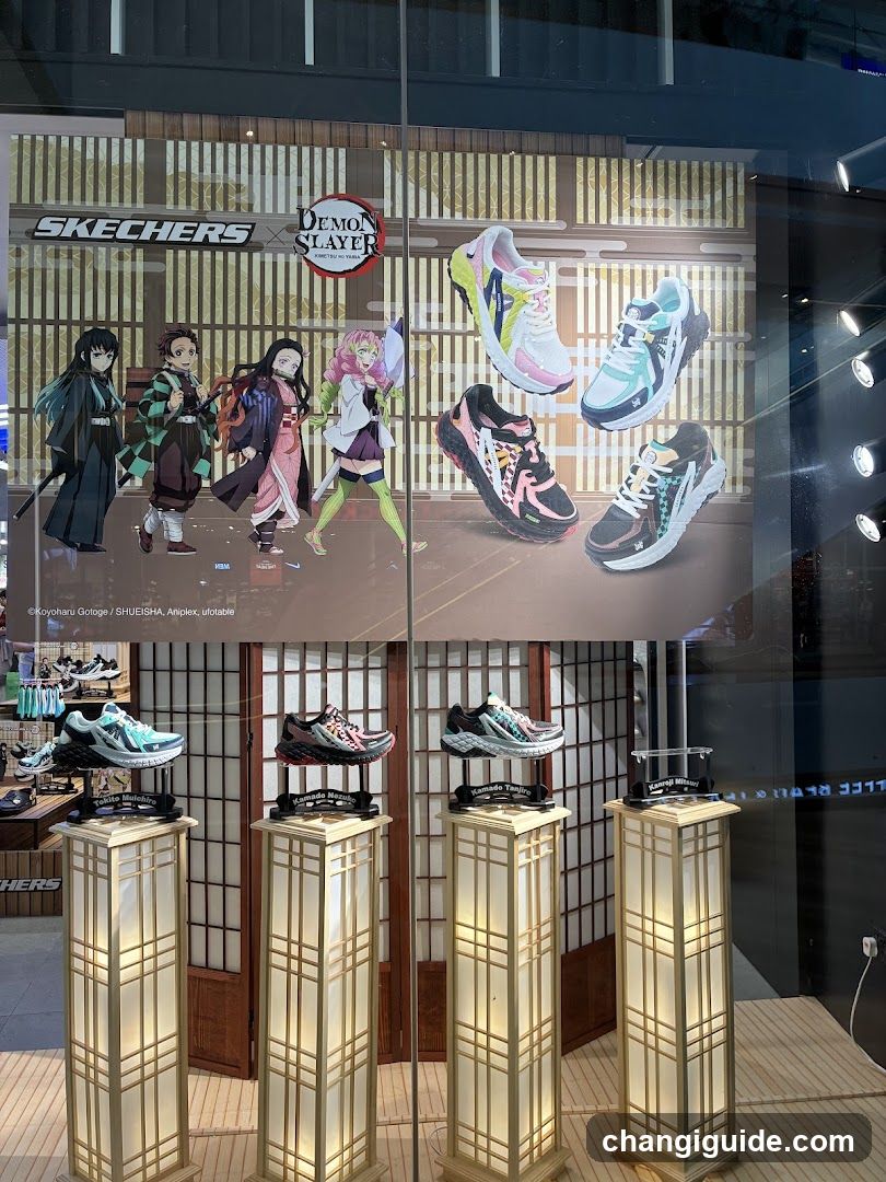 Skechers Demon Slayer Collaboration Display