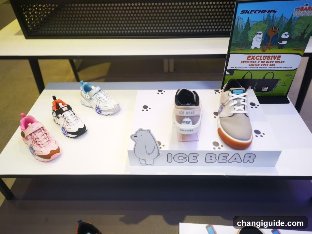 Skechers Ice Bear Collection Display
