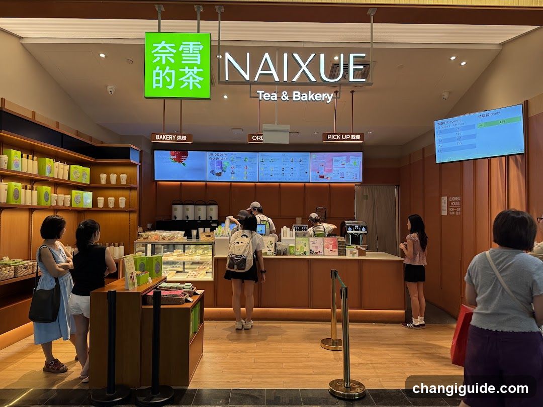 Naixue @Jewel Changi Airport
