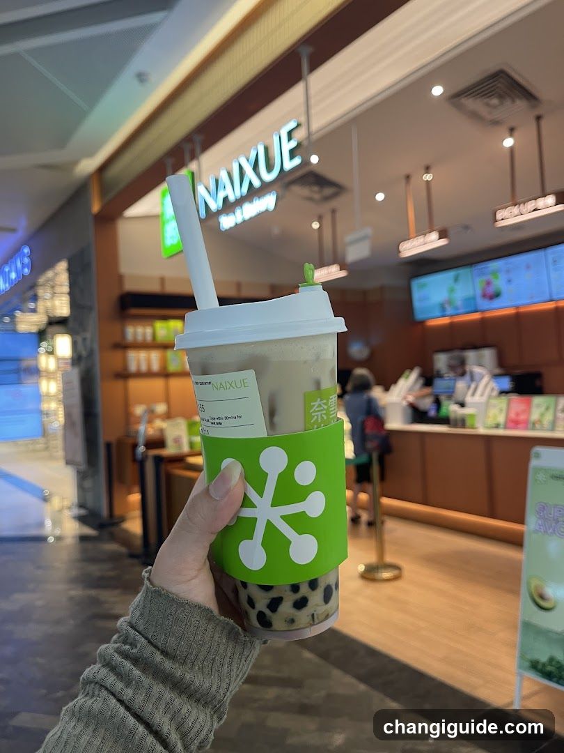 NaiXue Drink in Mall