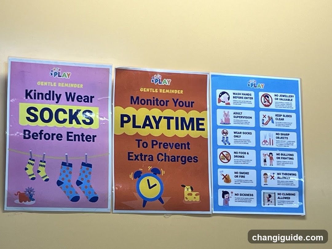 Playground Rules and Reminders