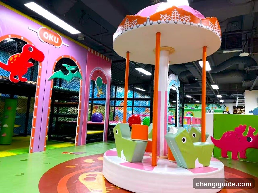 Indoor Play Area with Carousel