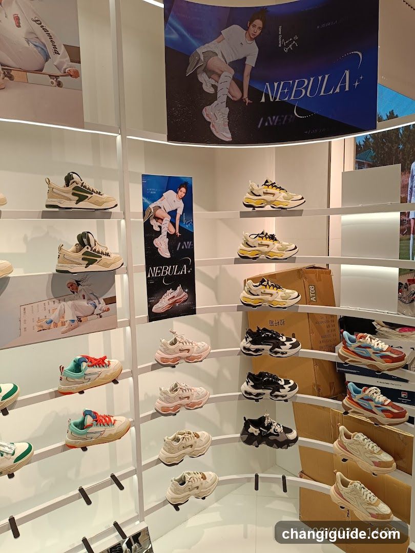 Nebula Sneaker Display