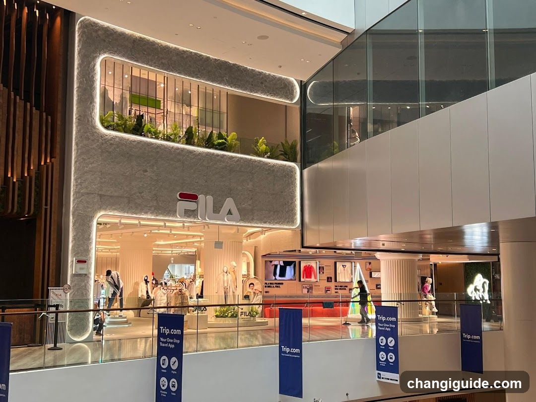 FILA FLAGSHIP Store (Jewel Changi Airport)