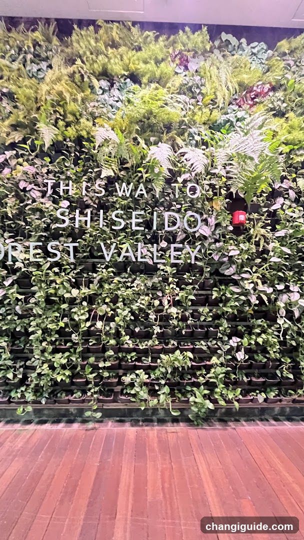 Shiseido Forest Valley Signage