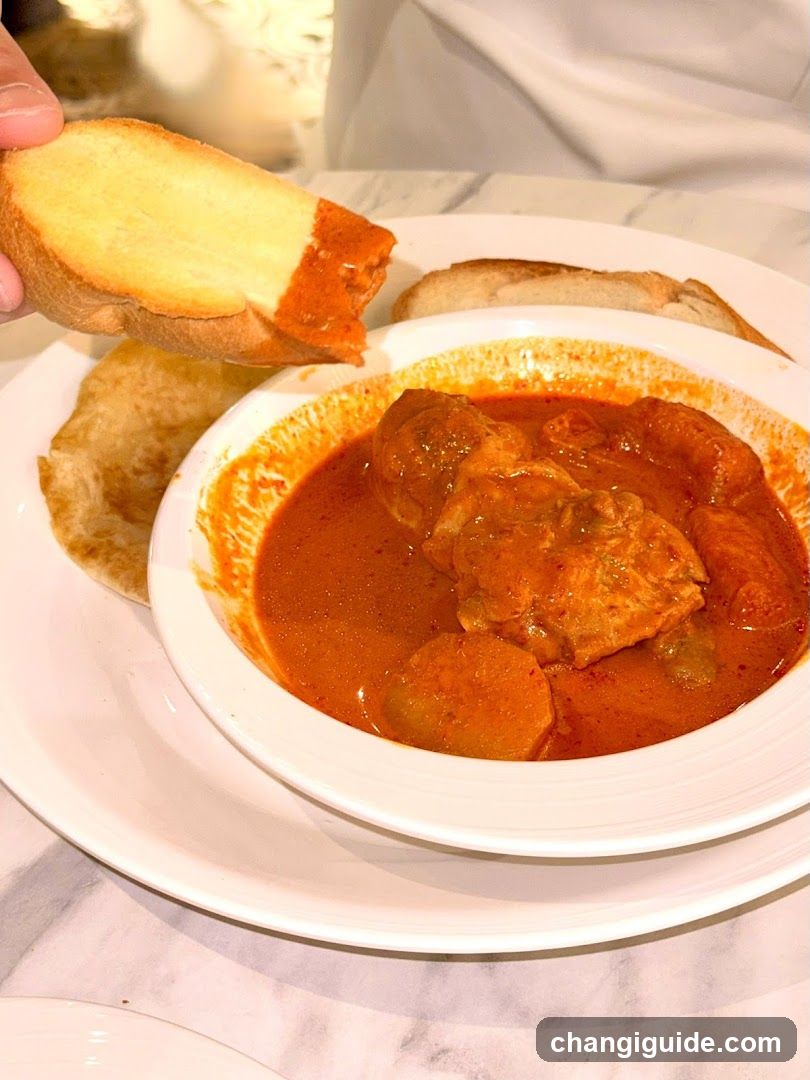 Chicken Curry with Bread