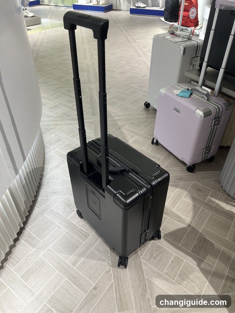 Luggage Display in Store