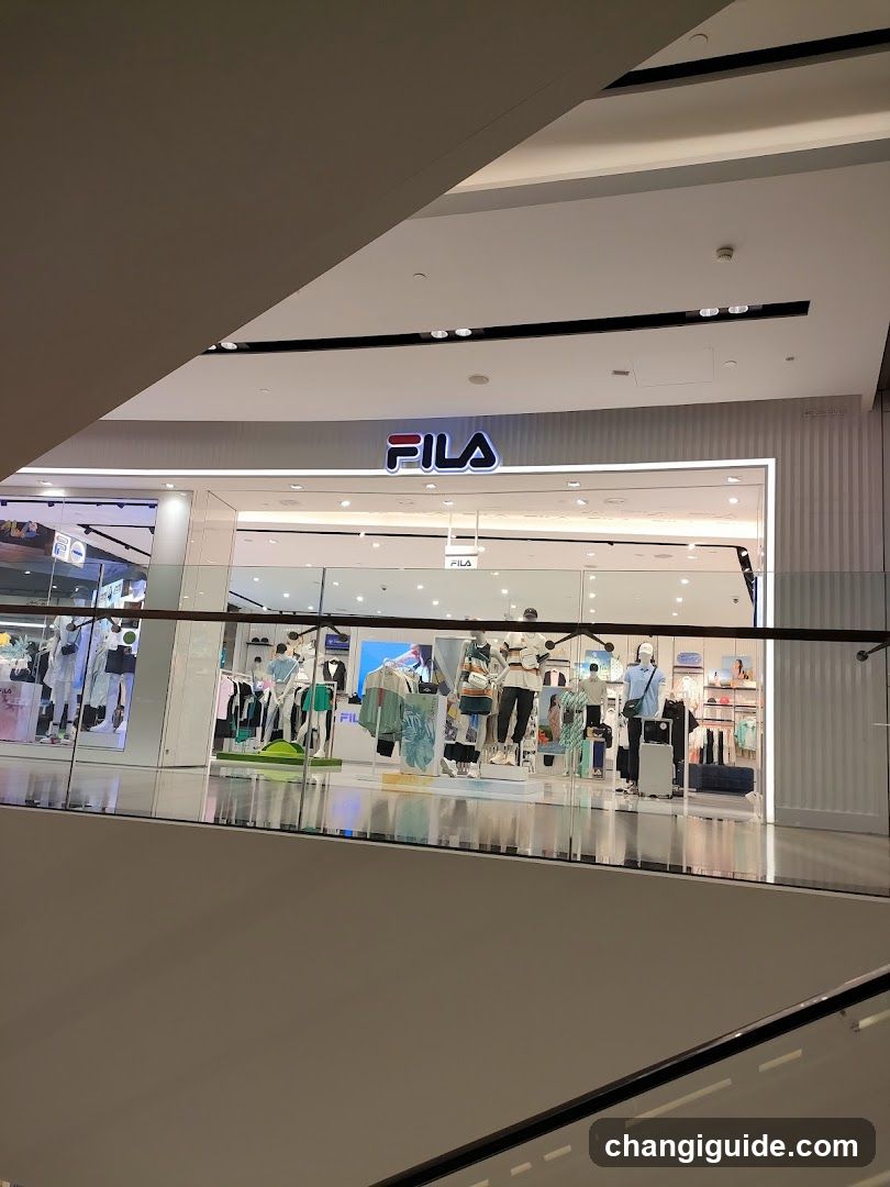 FILA Storefront in Mall