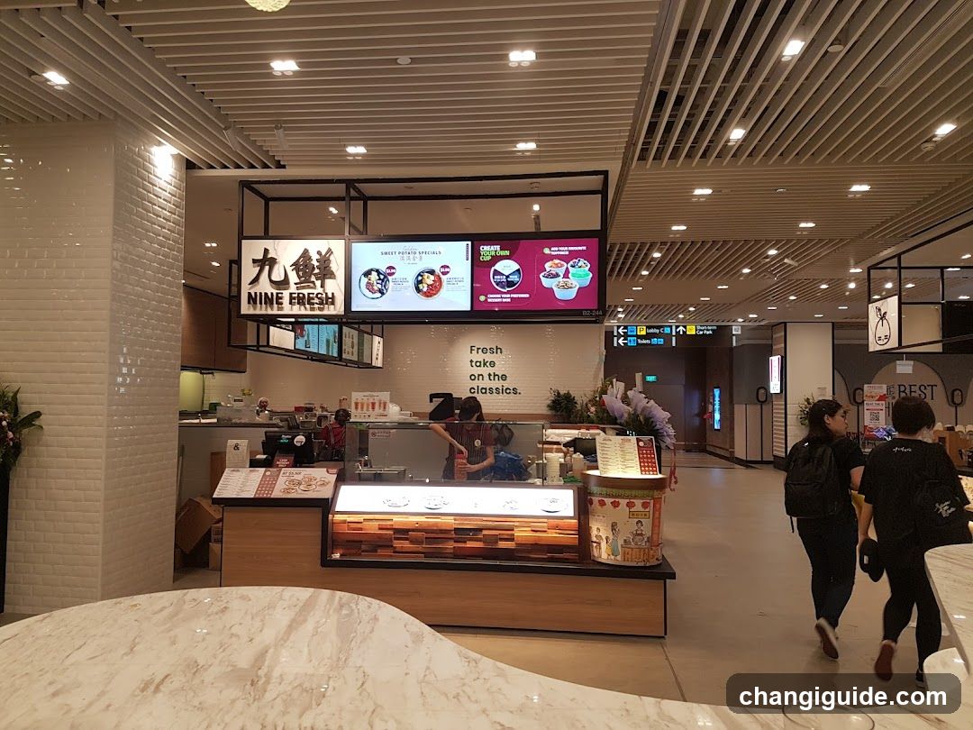 Nine Fresh Food Court Interior