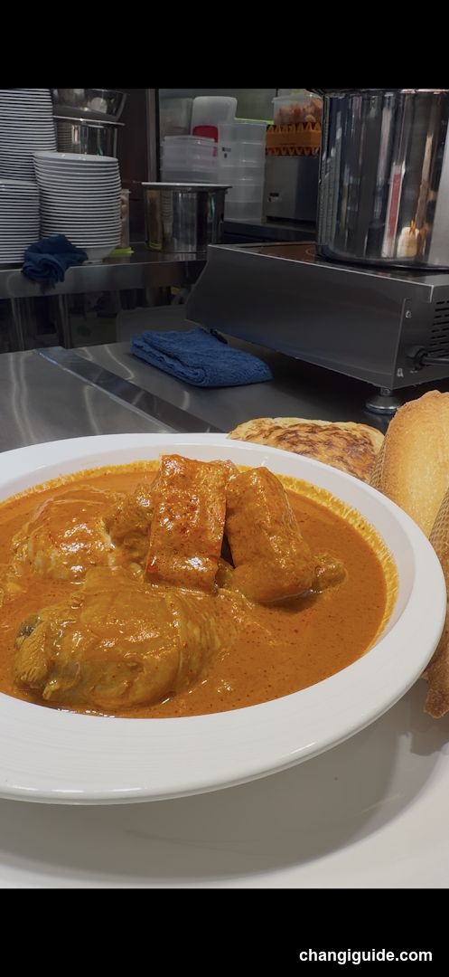 Curry Dish with Bread