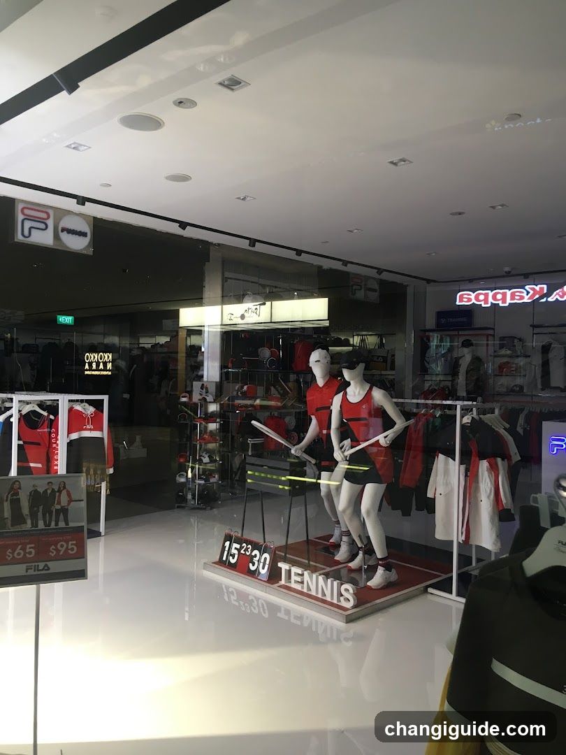 Tennis Mannequin Display